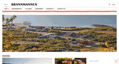 Desktop Screenshot of brannmannen.no